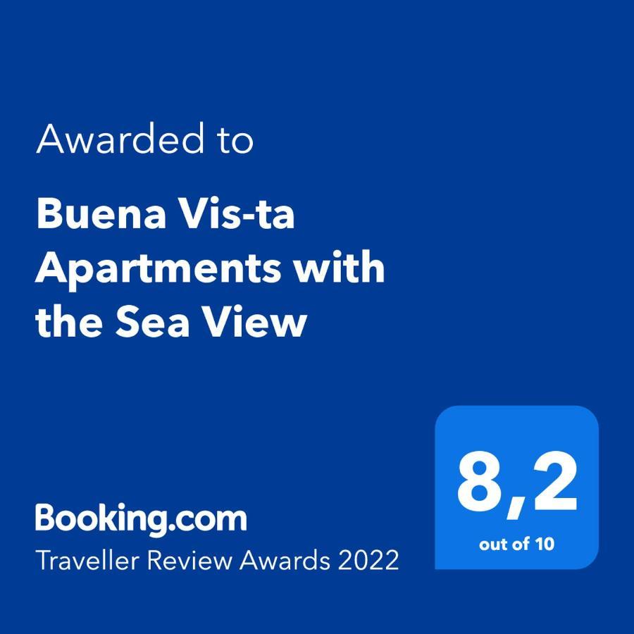 Buena Vis-Ta Apartments With The Sea View Екстер'єр фото